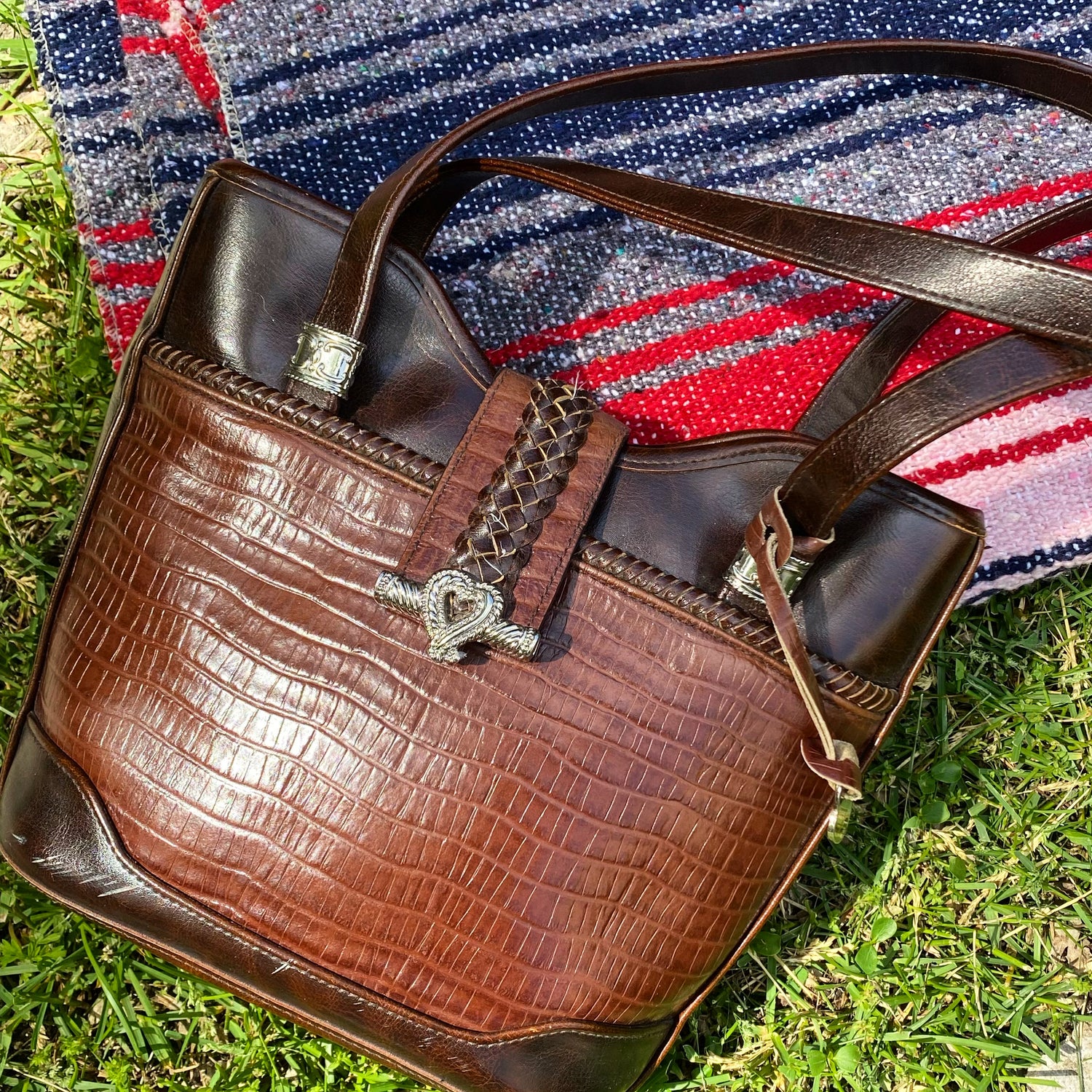 Brown Brighton tote style purse