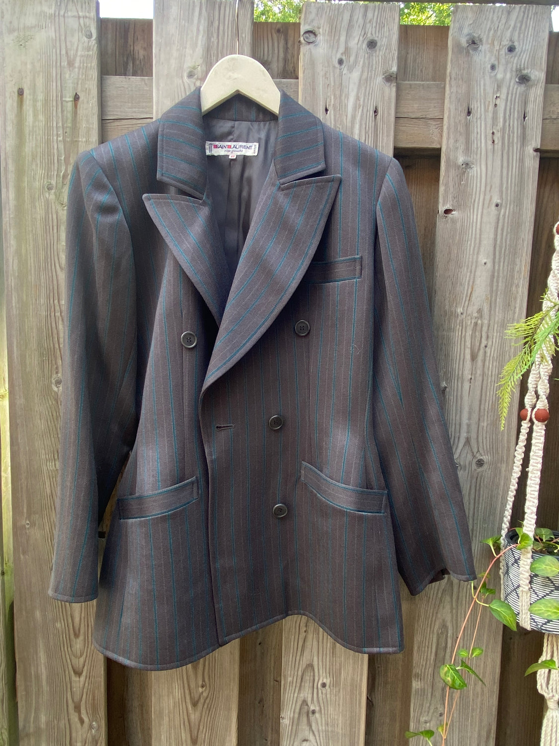 Vintage Saint Laurent ‘Rive Gauche’ suit  jacket