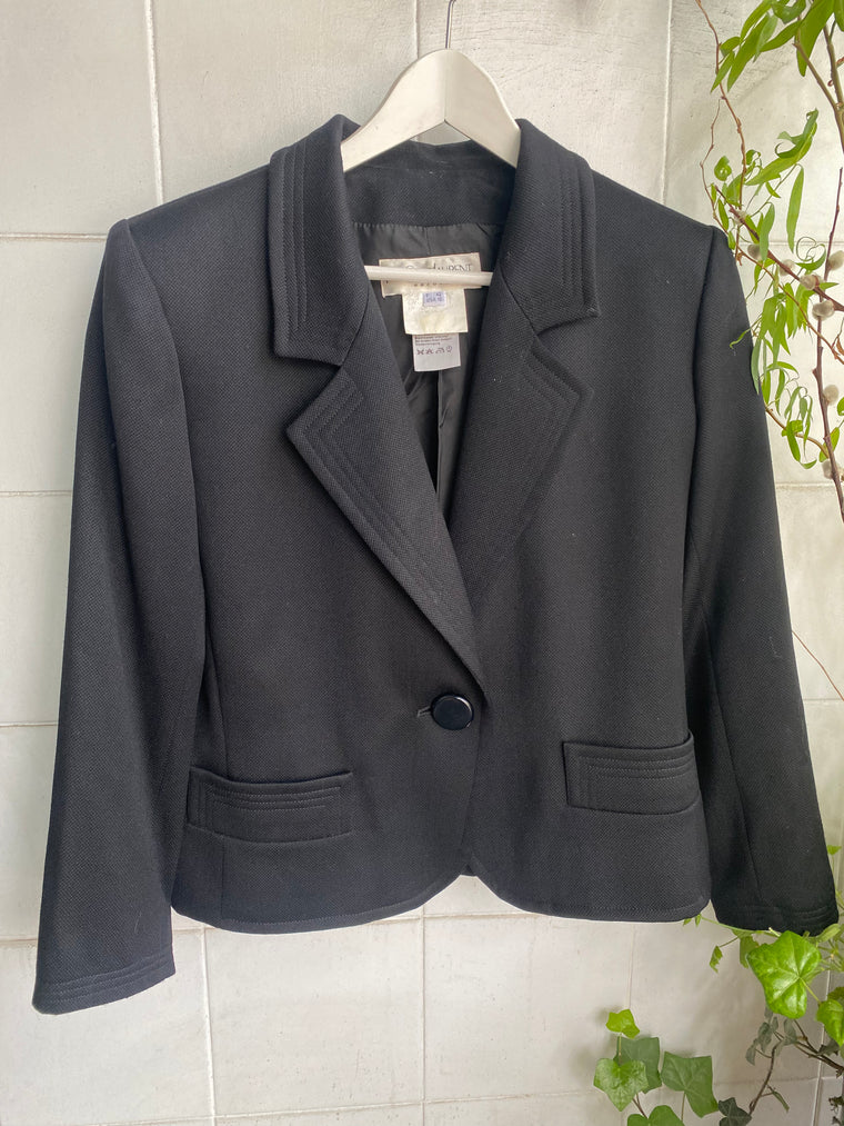 Vintage Yves Saint Saurent Black Suit Jacket